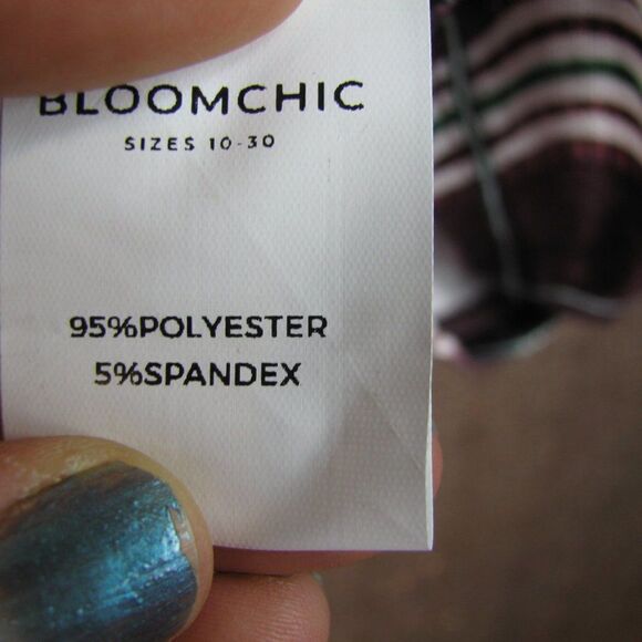 NWT BloomChic plaid shirt 22/3X - Picture 9 of 12